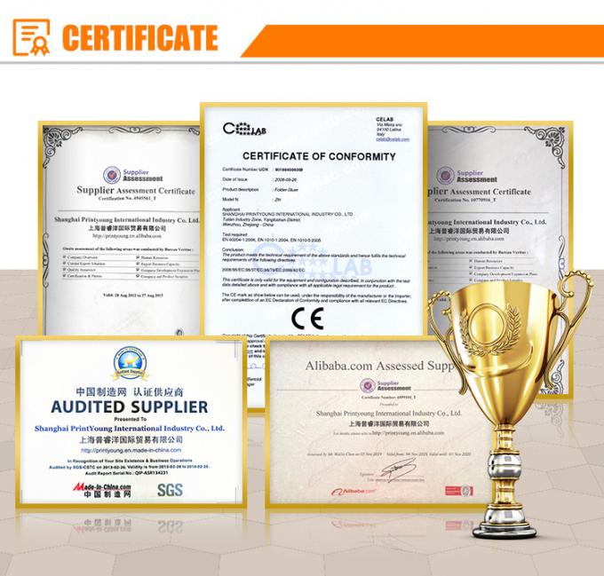 PRY-D1224 高速 フルオートマティック 4色フレックスプリント スロッティング ダイカット スタッキング マシン 12