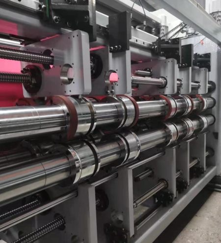 PRY-D1224 高速 フルオートマティック 4色フレックスプリント スロッティング ダイカット スタッキング マシン 7