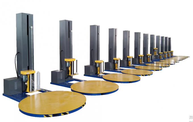 BL1650P 電気自動パレットストレッチフィルム包装機 食品 飲料 繊維 商品 化学品 服装 1