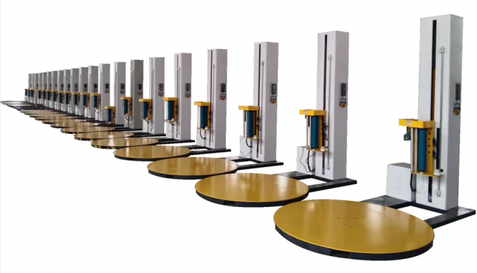 BL1650P 電気自動パレットストレッチフィルム包装機 食品 飲料 繊維 商品 化学品 服装 2