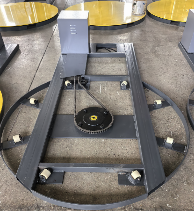 BL1650P 電気自動パレットストレッチフィルム包装機 食品 飲料 繊維 商品 化学品 服装 3