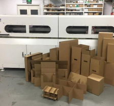 PRY-1800 シングルパス自動カートンボックスサンプルカッティングマシン 10