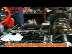 ZF-480皮シールが付いている機械を作る自動自己のシールのポケット札入れの封筒