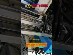 GLシリーズ水基盤の接着剤熱ペット フィルム薄板になる機械二重機能