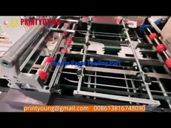 ZKT-890,1200完全なサーボ理性的な自動封筒の窓の修繕機械