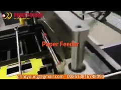 ZKT-1080B最も最近の様式及びペーパー封筒の窓の修繕機械を貼ることを置くこと