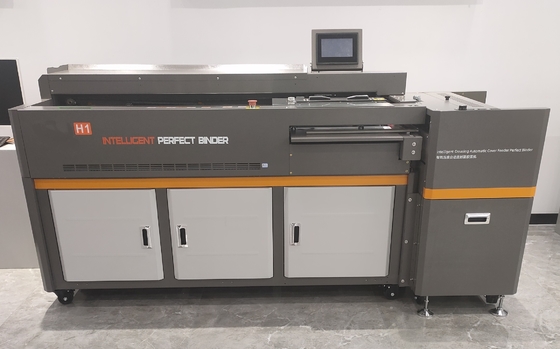 H1 A1 Intelligent Double Running Book Cover Glue Binding Machine For Indentation