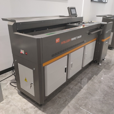 H1 A1 Intelligent Double Running Book Cover Glue Binding Machine For Indentation