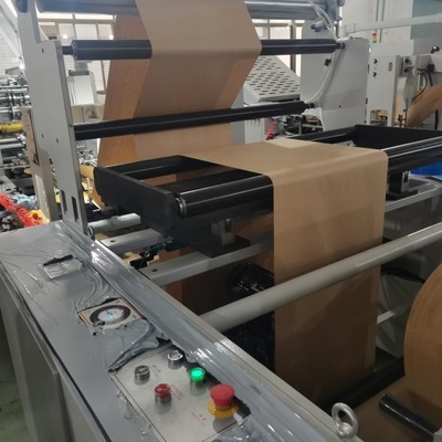Semi Automatic Snack Food Bread Dried Fruit Paper Bag Making Machine Environmentally Friendly