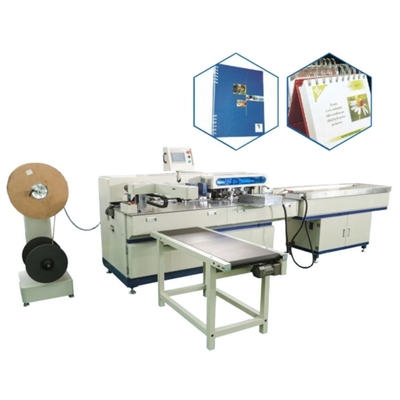 PRY-520PB Automatic Double Loop Wire Punching And Binding Machine Electricity Power